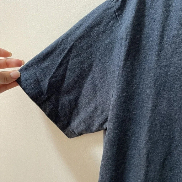 Everlane T Shirt Men's Small Navy Blue Short Sleeve Crew Neck Made in USA - Picture 3 of 8